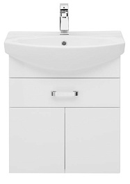 Aquanet Мебель для ванной "Ирис 60" ящик – фотография-8