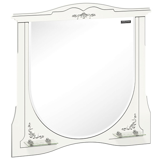  Мебель для ванной комнаты Luise 100 белая – картинка-15