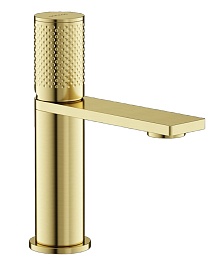 Sancos Смеситель для раковины Nexus брашированное золото PVD покрытие SC9011BG – фотография-1