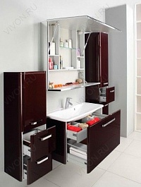Акватон Зеркальный шкаф для ванной "Валенсия 75" – фотография-4