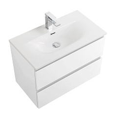 BelBagno Тумба с раковиной Kraft 39-60 Bianco Opaco с раковиной BB-8099-3-60 – фотография-5