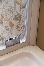 Cezares Душевая дверь в нишу ROSA-BF-1-120-RO-Bi – фотография-2