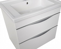 Aquanet Мебель для ванной "Эвора 70" белая – фотография-7