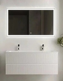 Sancos Мебель для ванной Snob R 120 bianco для двоих – фотография-1