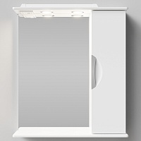 Водолей Зеркальный шкаф Лира 65 R белый