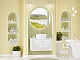 Misty Мебель для ванной Ярина 80 подвесная белая – фотография-18