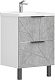 Volna Мебель для ванной Twing 70.2Y белая/бетон – фотография-24