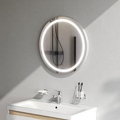 Am.Pm Зеркало X-Joy 60 круглое с подсветкой M85AMOX0601WG – фотография-5