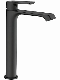 Frap Смеситель для раковины H71-6 F1071-26 черный – фотография-1