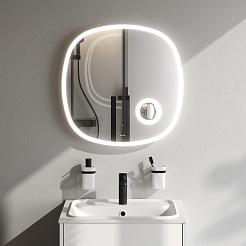 Am.Pm Зеркало Func 65 с подсветкой и увеличительным зеркальцем – фотография-3