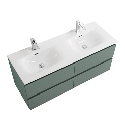 BelBagno Тумба с раковиной Kraft 120-2 подвесная Еловый матовый с раковиной BB-8099-120-2 – фотография-5