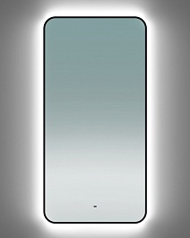 Teymi Зеркало Solli Black Soft Line 60/120 LED сенсор на взмах T20235S – фотография-1