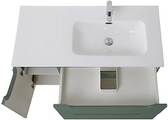 BelBagno Тумба под раковину Etna 100 R подвесная еловая матовая – фотография-6