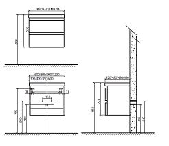 BelBagno Мебель для ванной подвесная ENERGIA-N 800 Bianco Lucido – фотография-8