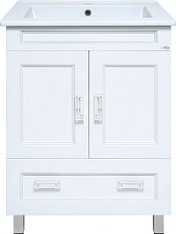 Misty Мебель для ванной Дива 65 L белая – фотография-2