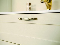 Акватон Мебель для ванной "Леон 80" дуб бежевый – фотография-3