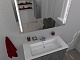 Какса-а Мебель для ванной Сити 85 серый гранит – фотография-8