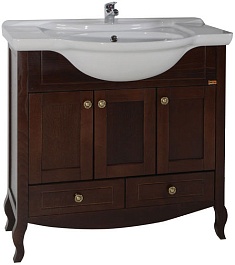 ASB-Woodline Тумба под раковину Флоренция 85 бук тироль – фотография-1