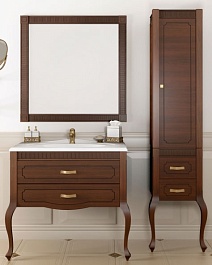 Opadiris Мебель для ванной "Фреско 80" орех – фотография-1