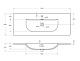 BelBagno Тумба с раковиной Kraft 120 подвесная Темно-Серый матовый с раковиной BB-8099-120 – картинка-13