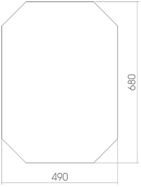 Mixline Зеркало Стиль Атлант 49 – фотография-2