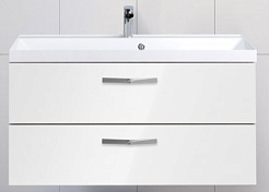 BelBagno Тумба для умывальника AURORA 1000 Bianco Lucido – фотография-1