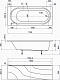 Poseidon Акриловая ванна Aida 170x70 – картинка-6