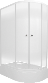 Triton Душевой уголок Коралл Лайт В левый 120/80 Щ0000068951 – фотография-1