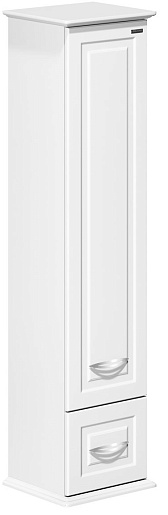  Пенал для ванной Mero белый – фото-1