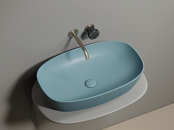 Ceramicanova Мебельная раковина Element 60 CN6049MLG зелёный матовый – фотография-4