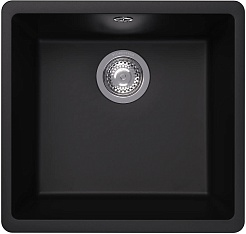 Florentina Мойка кухонная Вега 400 нуар – фотография-1