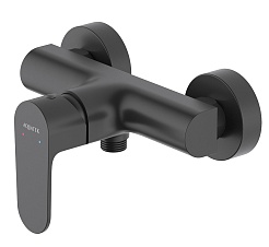 Aquatek Смеситель для душа Оберон AQ1260MB матовый черный – фотография-1