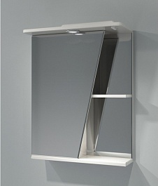 Какса-а Зеркальный шкаф Астра 55 L с подсветкой – фотография-2