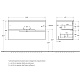 Cezares Тумба с раковиной Duet-N 100 подвесная Bianco Opaco с раковиной CZR-8073-100 – фотография-24