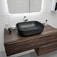 Teymi Накладная мебельная раковина Solli 50 artceramic чёрный матовый T50392 – фотография-17