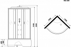 Niagara Душевая кабина NG-309-01 – фотография-10