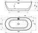 Ravak Акриловая ванна Freedom O ART черная, со смесителем – фотография-7