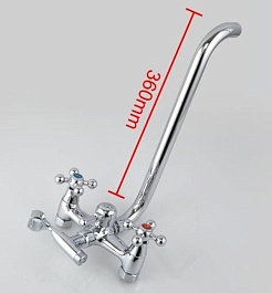 Frap Смеситель для ванны H19 F2619 хром – фотография-3