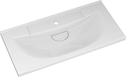 Misty Мебель для ванной Модерн 80 белая – фотография-9