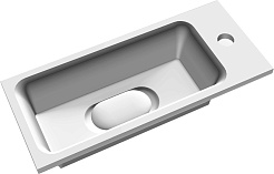 Grossman Мебельная раковина Модуль 50 белая – фотография-1