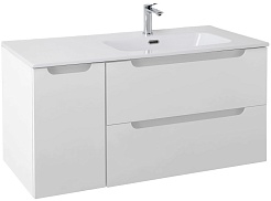 BelBagno Мебель для ванной Etna 100 R подвесная белая матовая – фотография-4