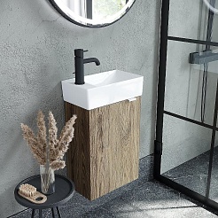 Sancos Мебель для ванной Mini 35 L дуб чарльстон – фотография-5