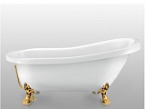 Magliezza Акриловая ванна на лапах Alba (168,5х72,5) ножки золото