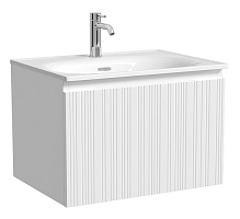 Sancos Тумба под раковину Code 60 c одним ящиком белая