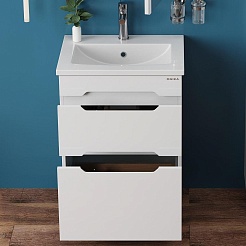 Onika Тумба под раковину Айленд 50 белая – фотография-3