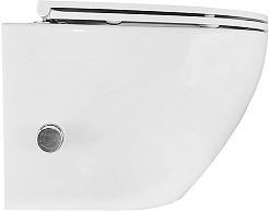 Azario Унитаз подвесной Grado AZ-046E-NR безободковый с функцией биде белый – фотография-4