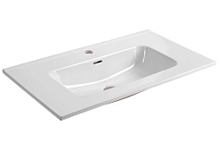 Aquatek Тумба с раковиной Вега 60 подвесная серый туман – фотография-4