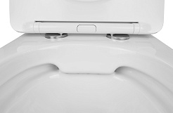 Azario Унитаз подвесной Gloria AZ-2003 безободковый белый – фотография-9