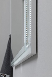 Aquanet Зеркало Nova Lite 75 белое – фотография-5