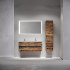 Sancos Тумба с раковиной Urban 120-2 дуб чарльстон раковина Element 121-2 CN7004 – фотография-4